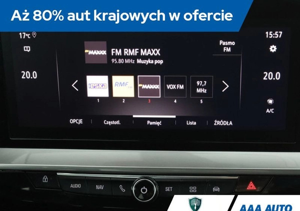Opel Mokka cena 94000 przebieg: 53806, rok produkcji 2021 z Żukowo małe 211